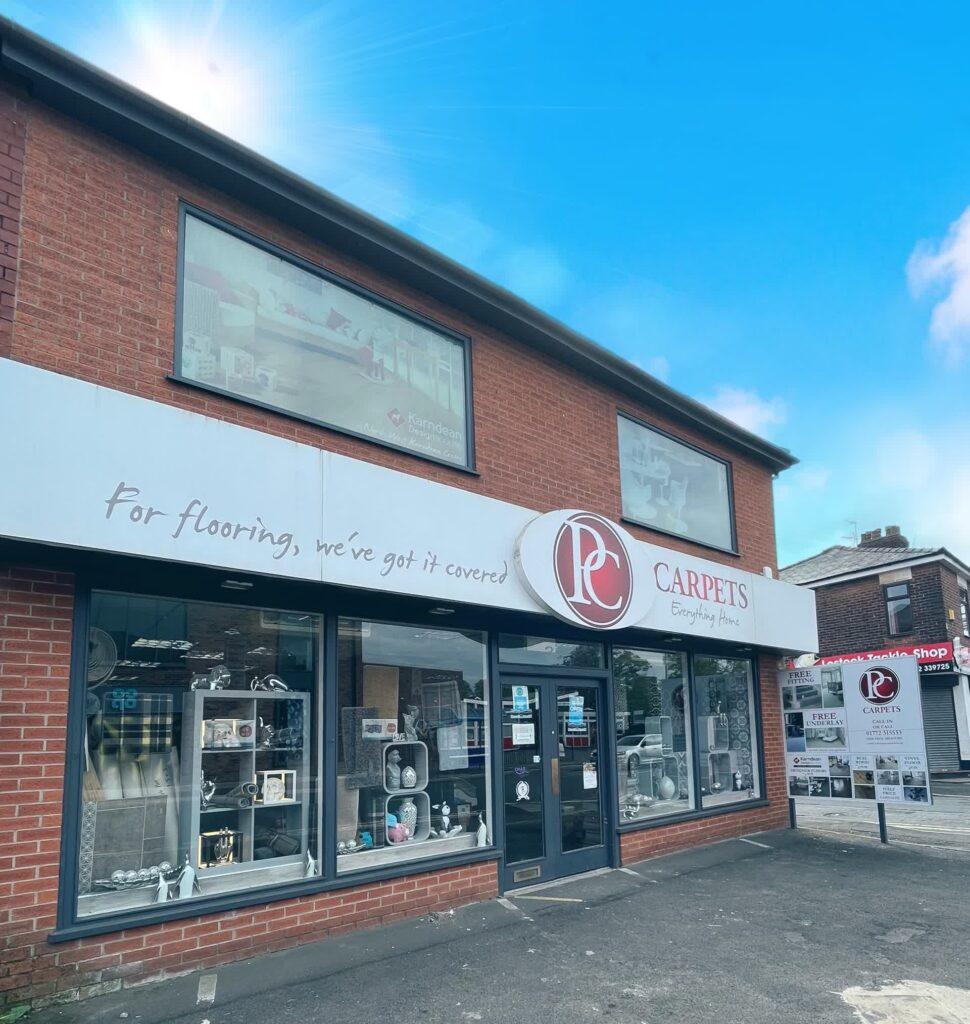 Shop Front pc carpets & beds shop
