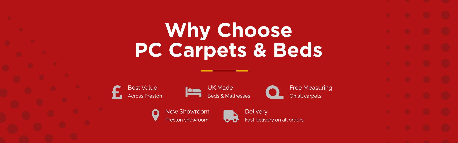 Why choose PC Carpets & Beds